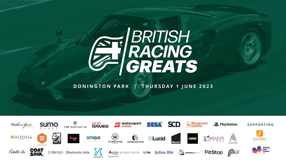 Event logo above a montage of the sponsors logos
